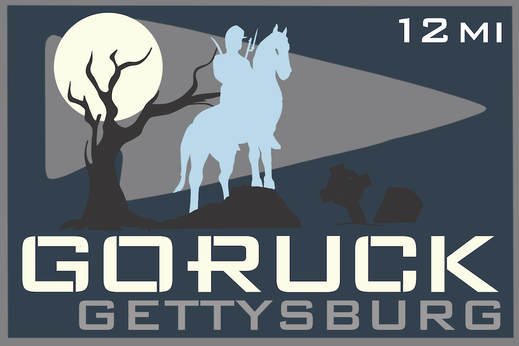 City Ruck - 12 Miler - Civil War Ghost of Gettysburg - Gettysburg, PA - 10/18/2025