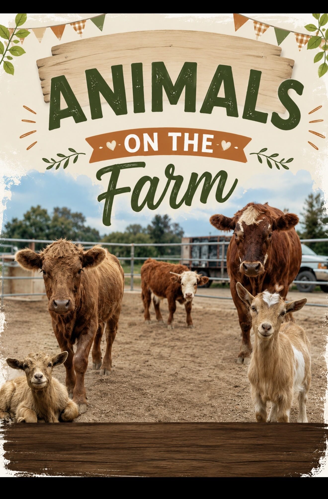 Animals at the Farm Weekend - Saturday, October 3rd, 2026