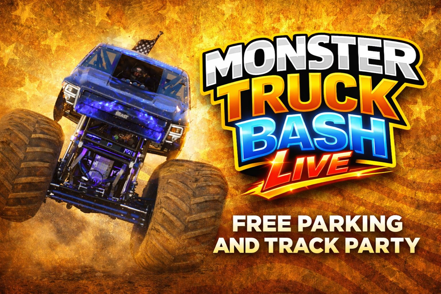 Salem, IN - Monster Truck Bash - Saturday 6/13/26 2PM