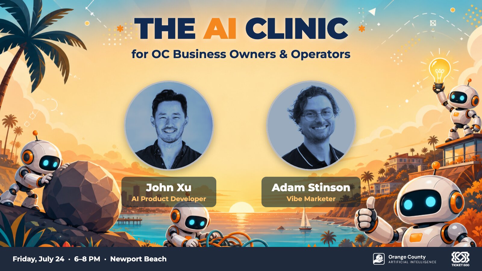 AI Clinic for OC Business Owners and Operators