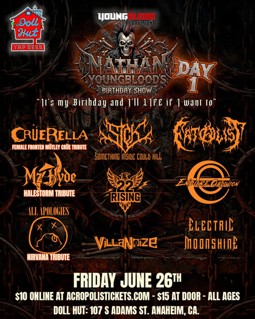 Day 1: Nathan Youngblood’s Birthday Show
