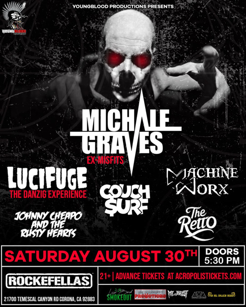 Michale Graves (ex-Misfits) +special guests