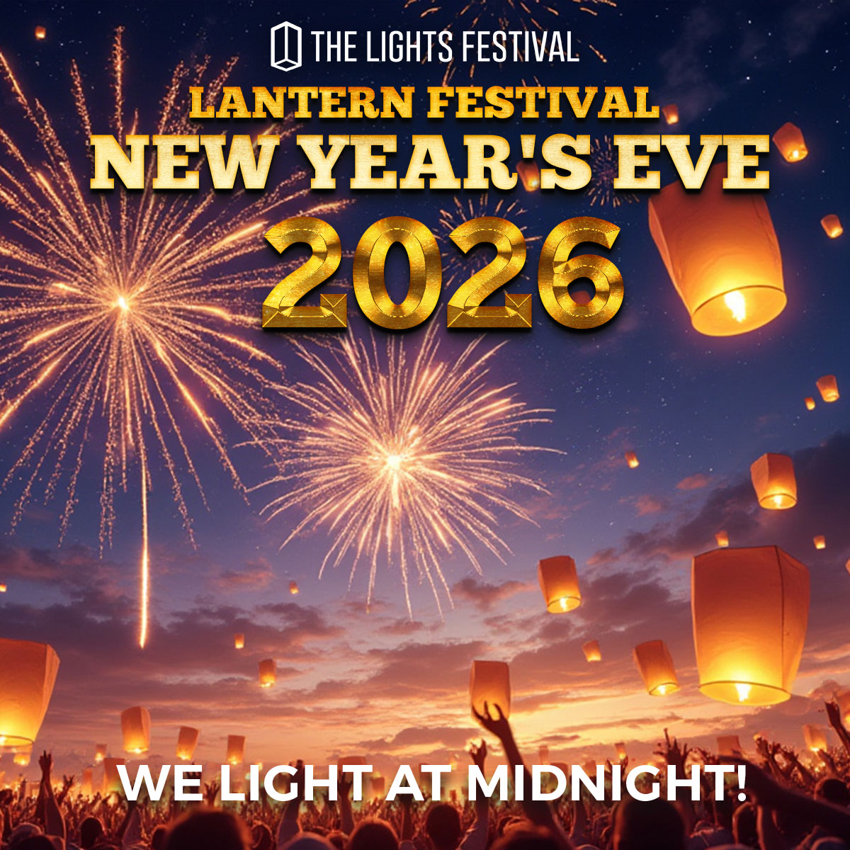 The Lights Fest, Light up the New Year, Florida 12-31-2025