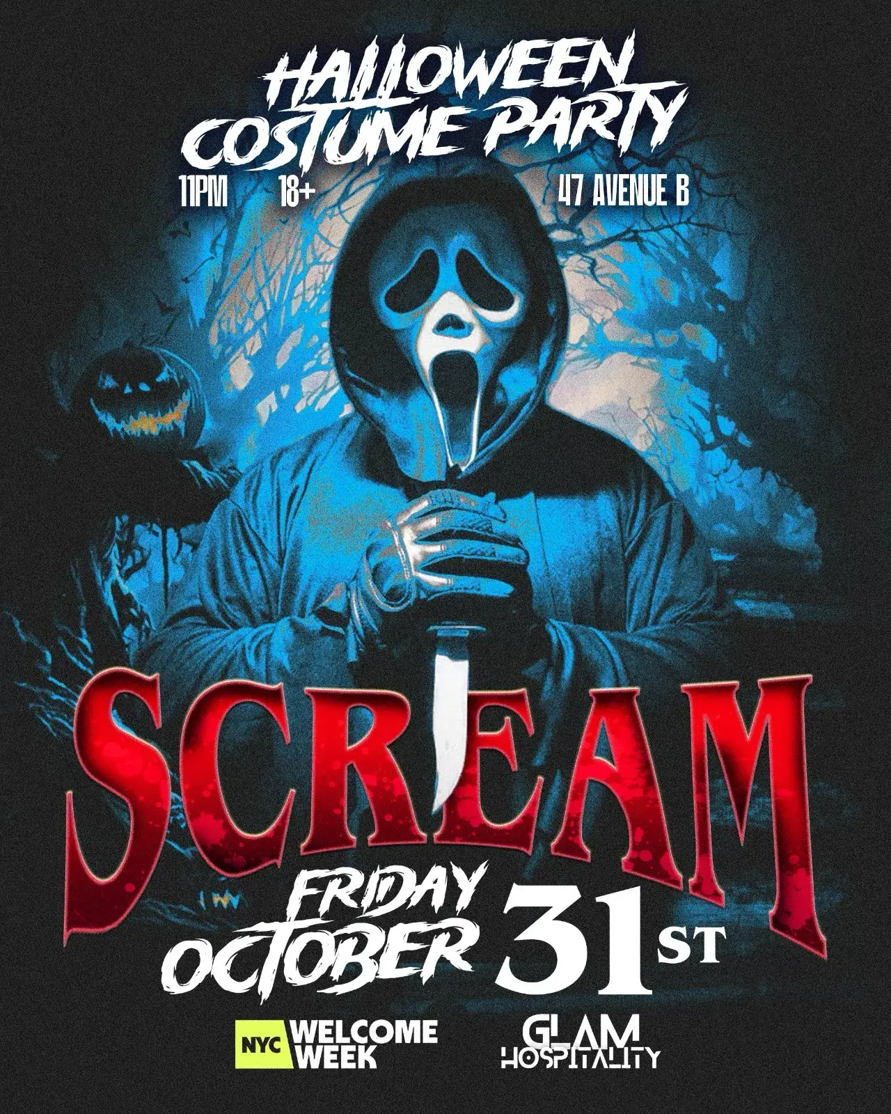 Lamias 18 and Over Party halloween Night 2025 