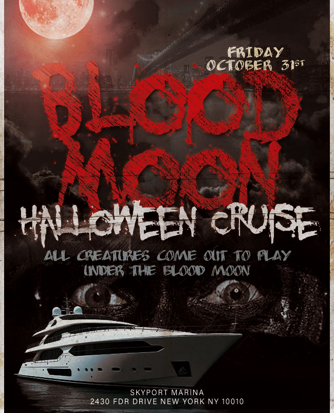2025 Halloween Night Blood Moon Party Cruise