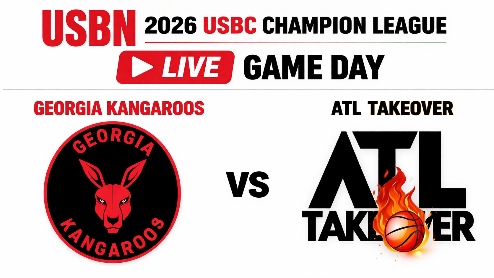 ATL TakeOver at Georgia Kangaroos 3:00pm May 31, 2026