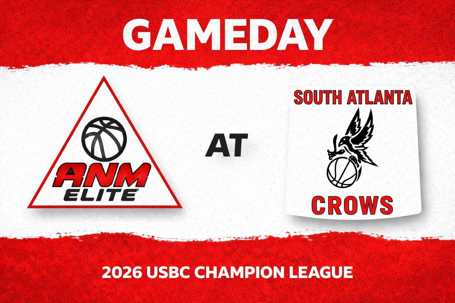 ANM Elite vs South Atlanta Crows 3:00pm August 30, 2026