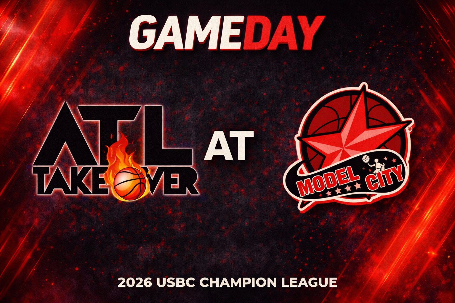 ATL TakeOver vs Anniston Model City BC 3:00pm September 6, 2026