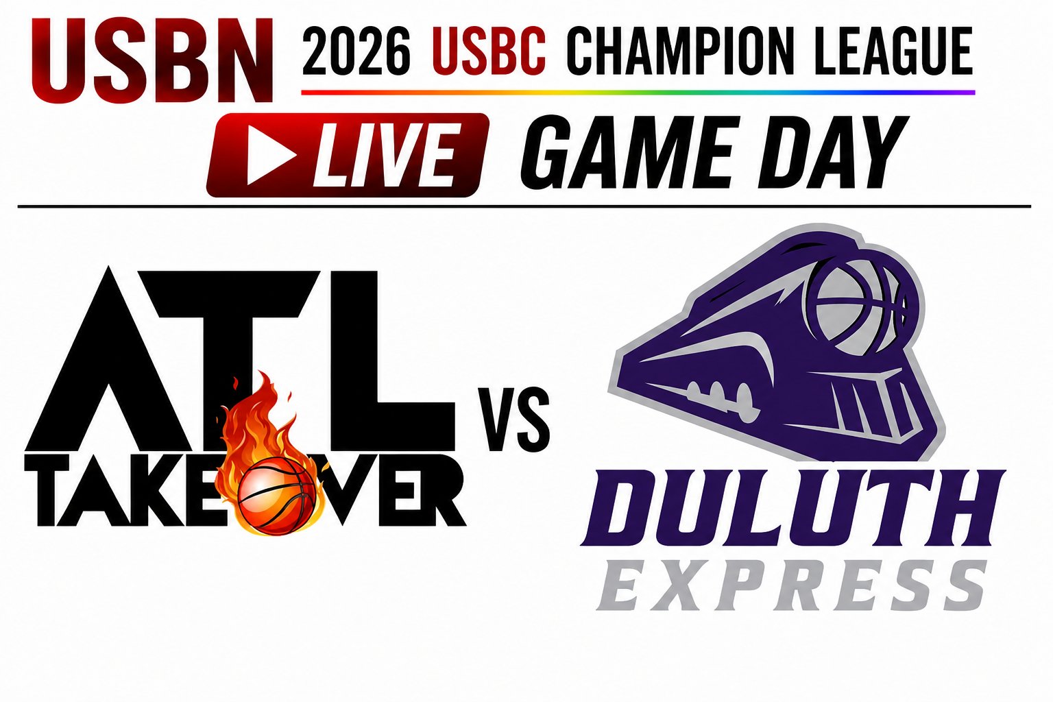 Duluth Express at ATL TakeOver 3:00pm July 12, 2026