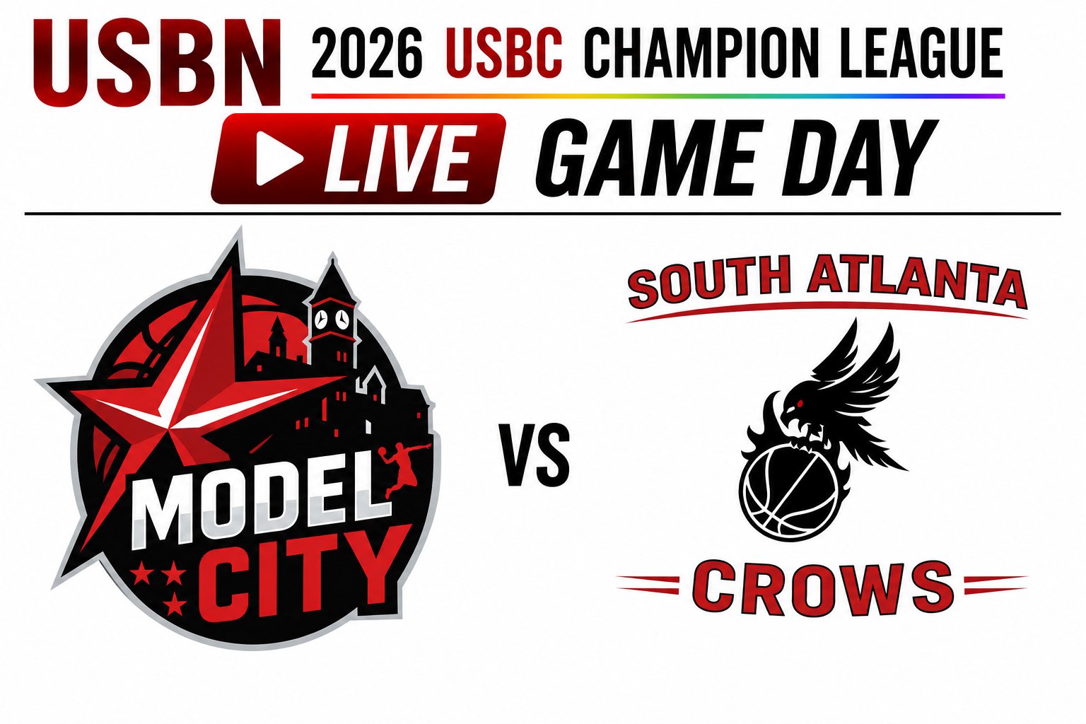 South Atlanta Crows at Anniston Model City 3:00pm July 12, 2026