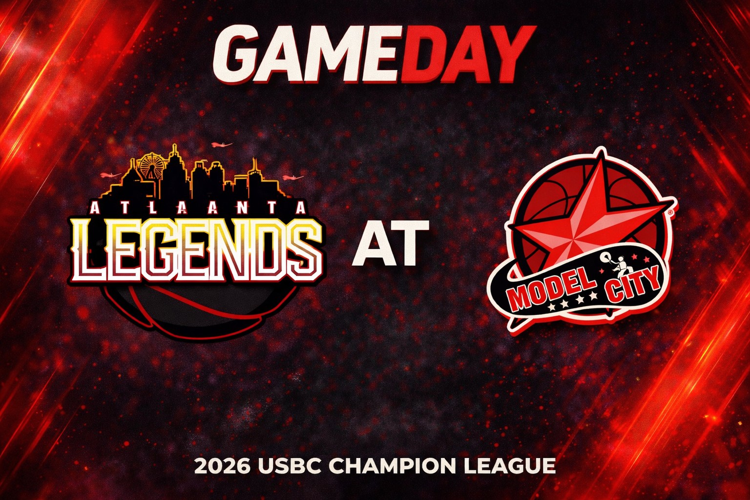 Atlanta Legends vs Anniston Model City BC 3:00pm October 18, 2026