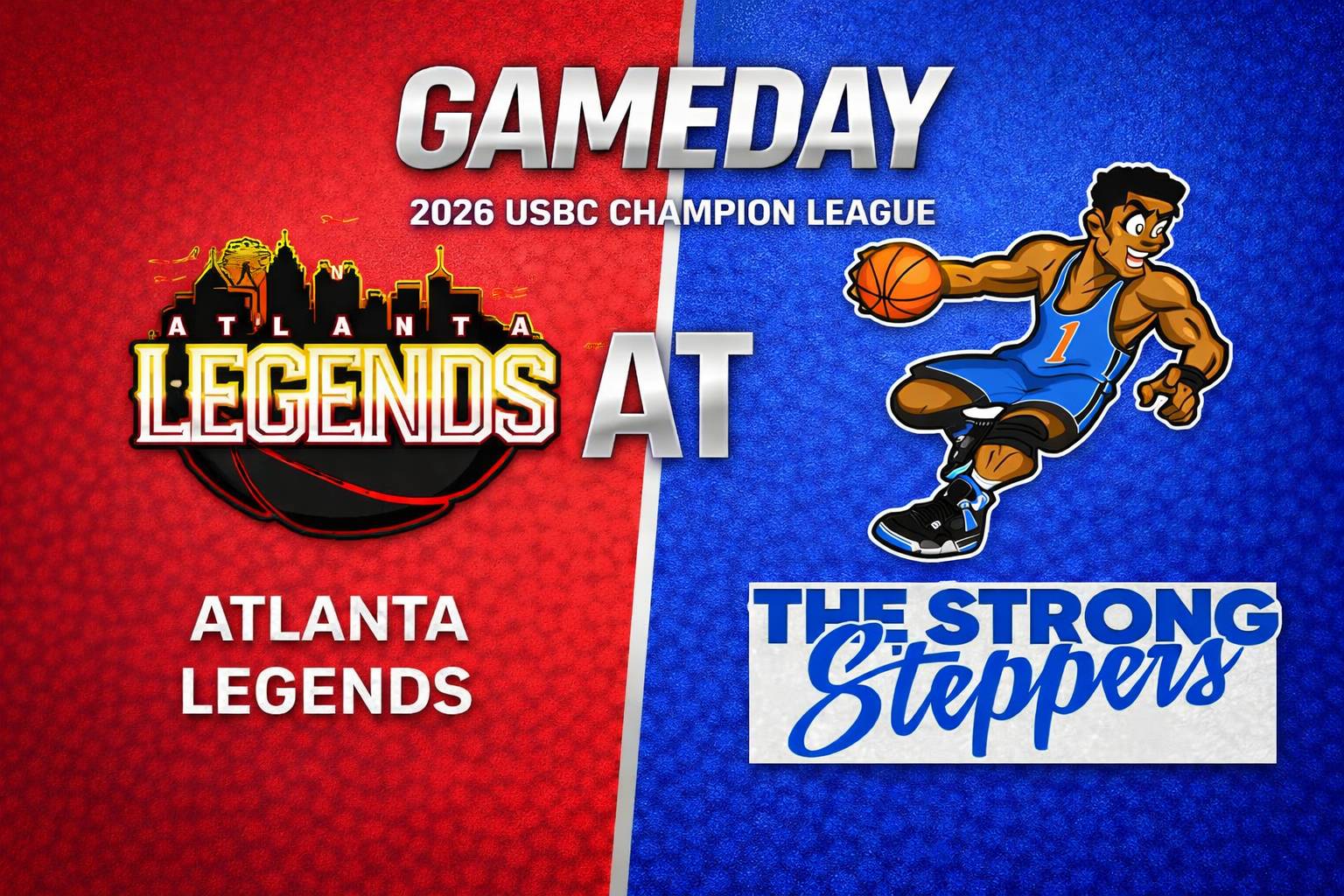 Atlanta Legends vs Strong Steppers 3:00pm September 13, 2026