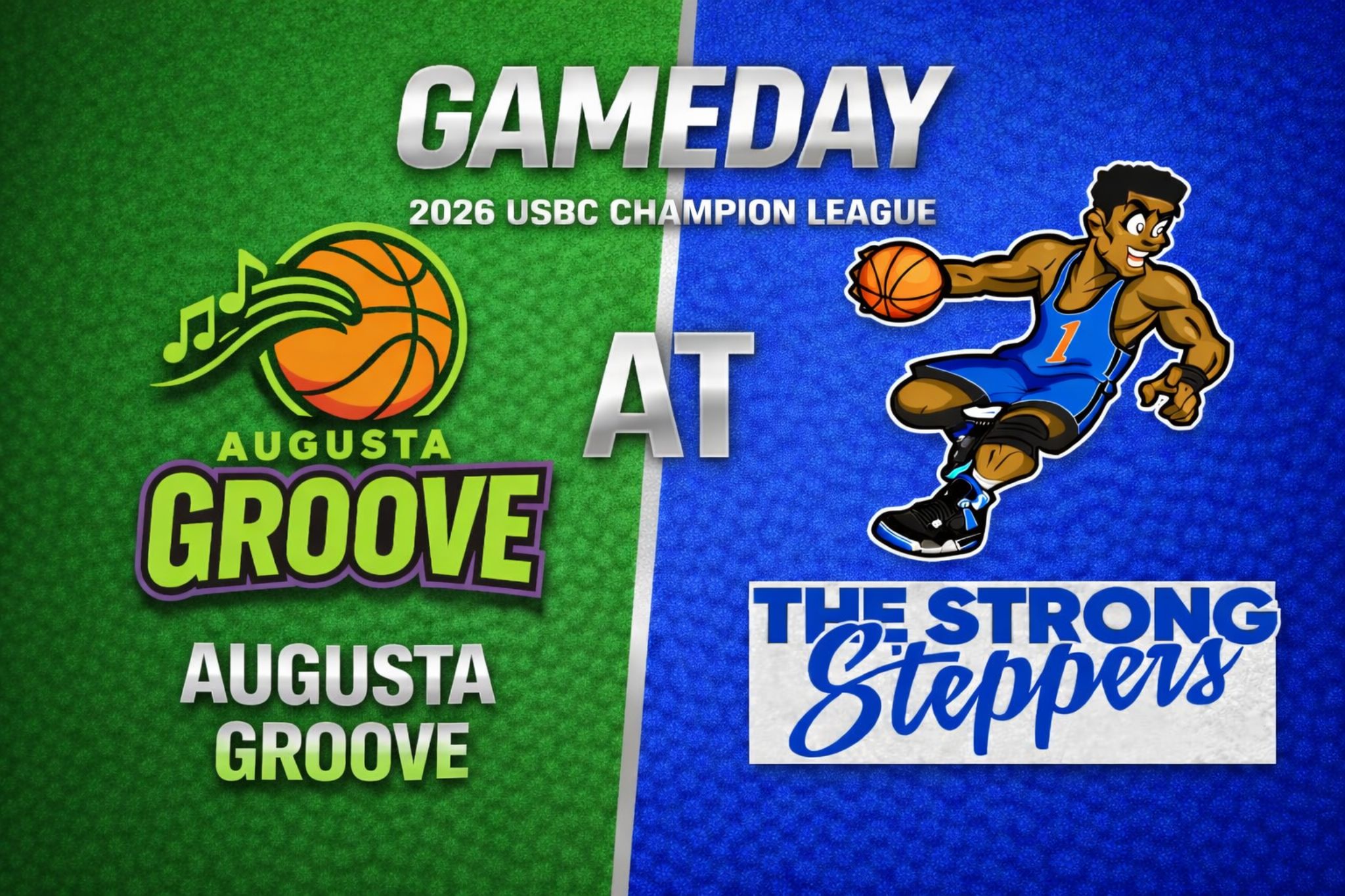 Augusta Groove vs Strong Steppers 3:00pm May 31, 2026