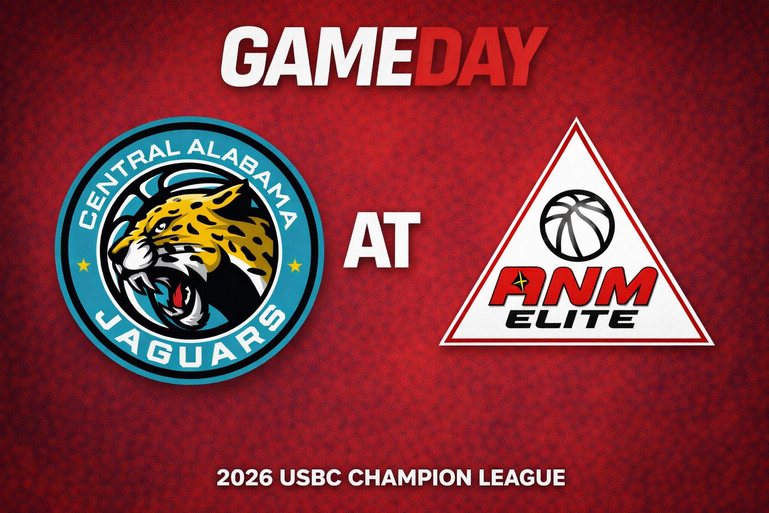 Central Alabama Jaguars vs ANM Elite 3:00pm September 27, 2026
