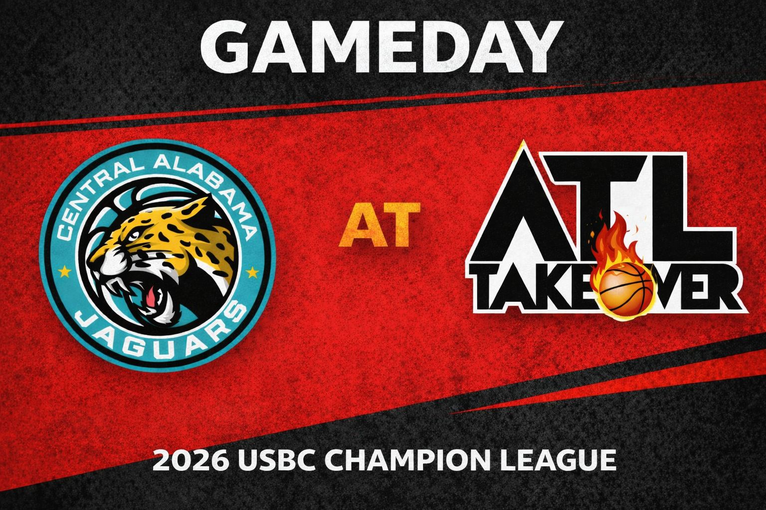 Central Alabama Jaguars vs ATL TakeOver 3:00pm June 7, 2026