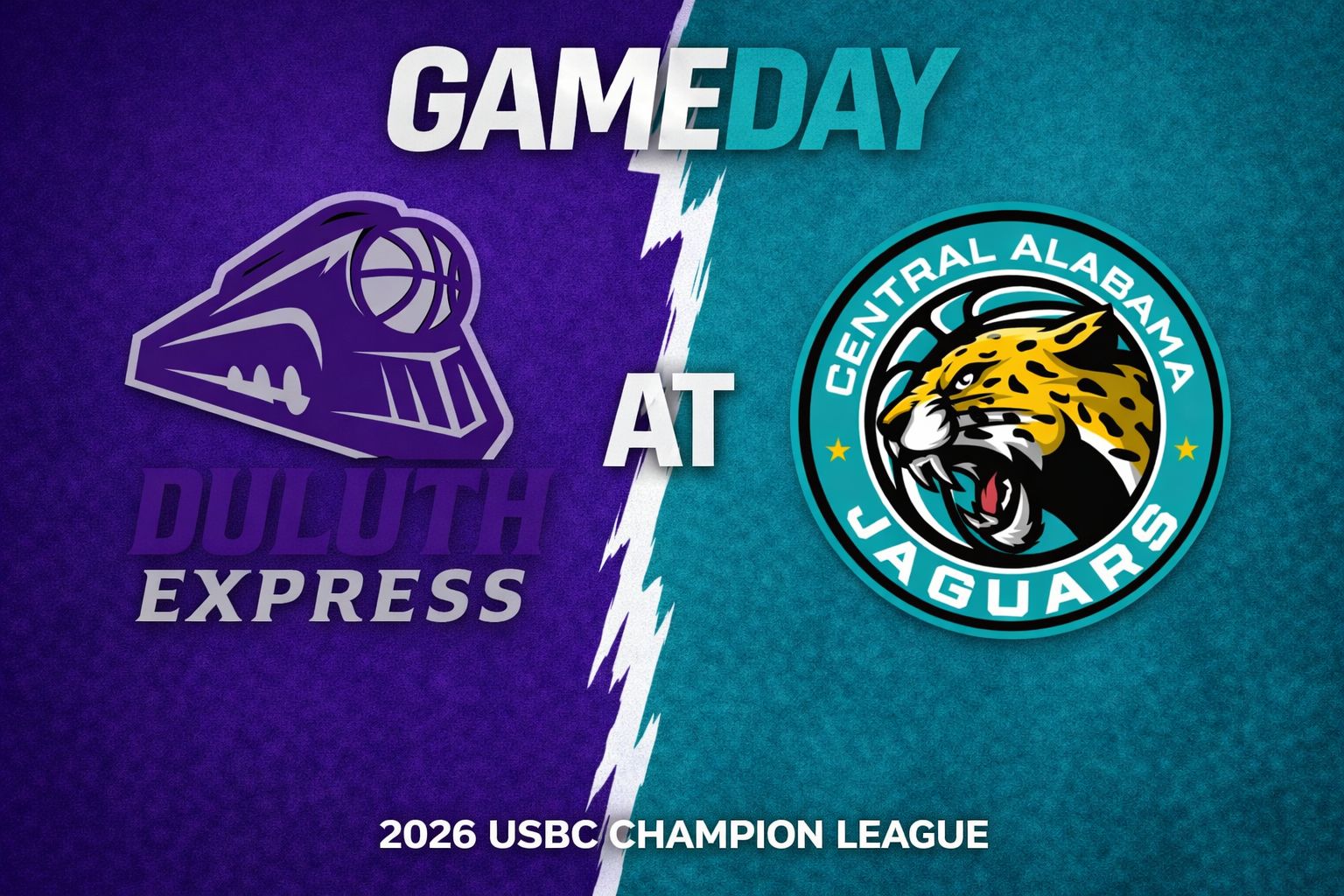 Duluth Express vs Central Alabama Jaguars 3:00pm May 31, 2025