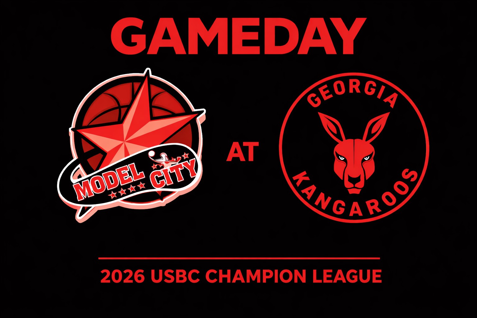 Anniston Model City BC vs Georgia Kangaroos 3:00pm July 19, 2026