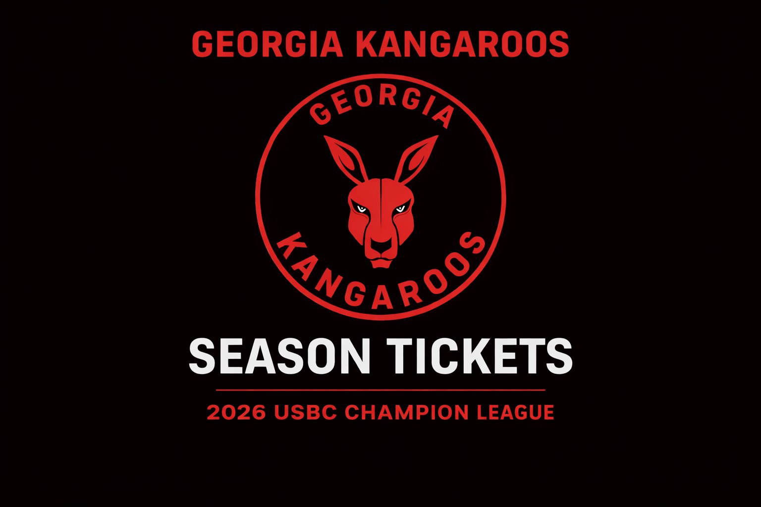 Georgia Kangaroos Season Tickets
