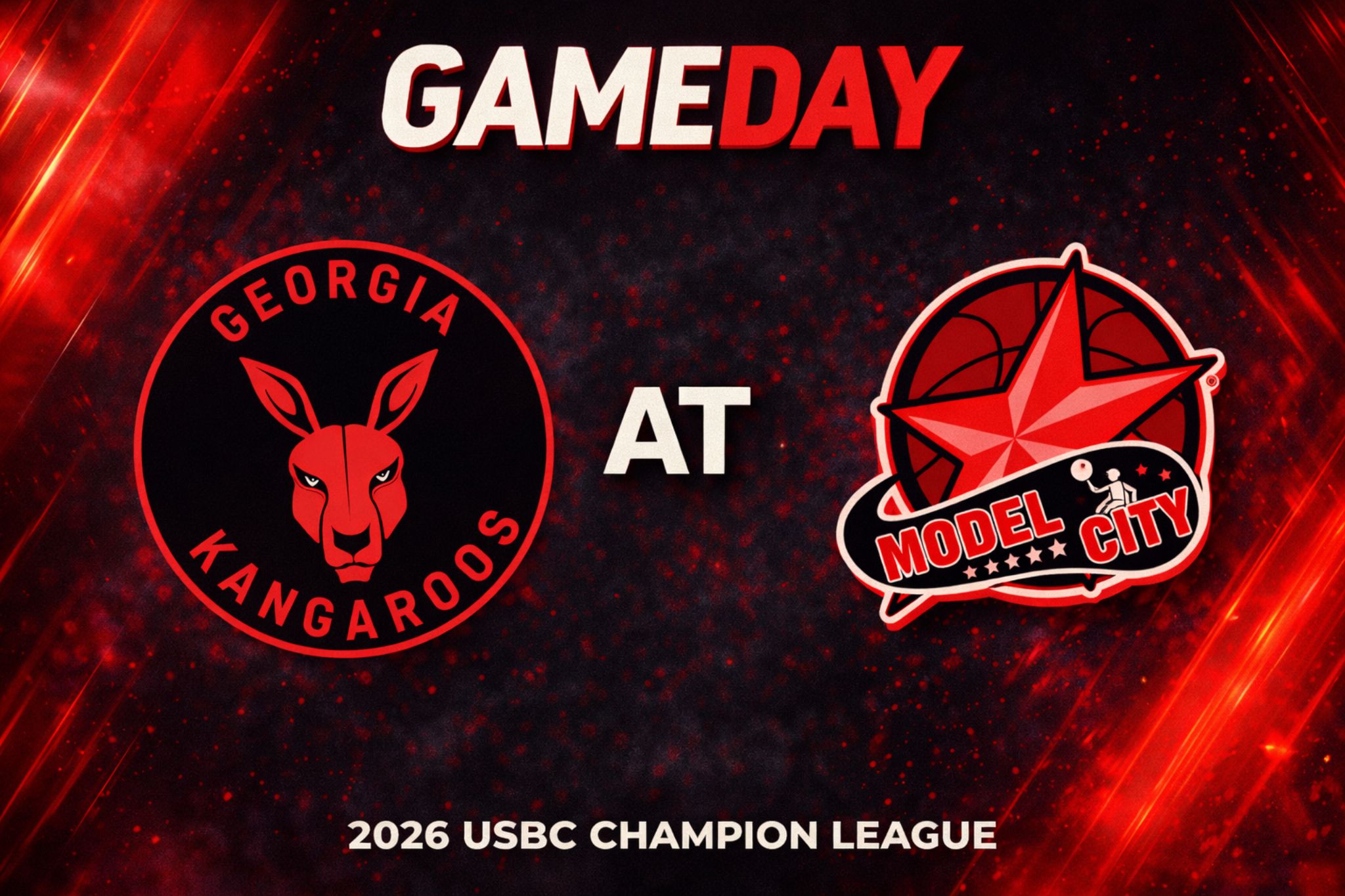 Georgia Kangaroos vs Annistons Model City BC 3:00pm October 4, 2026