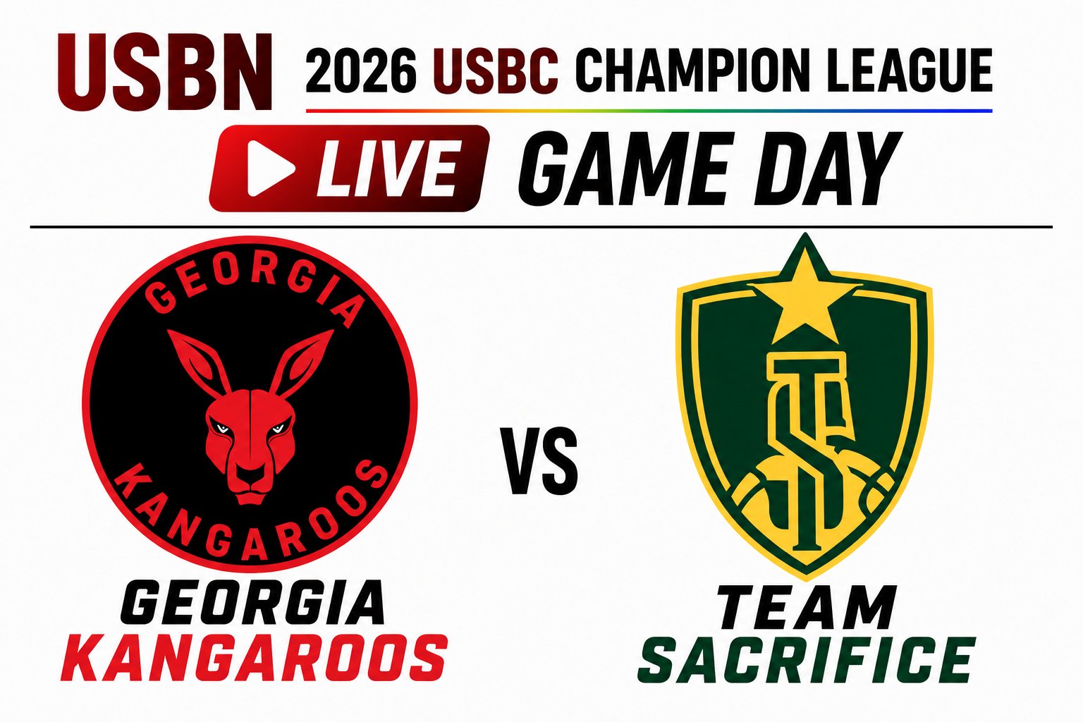 Team Sacrifice at Georgia Kangaroos 3:00pm July 5, 2026