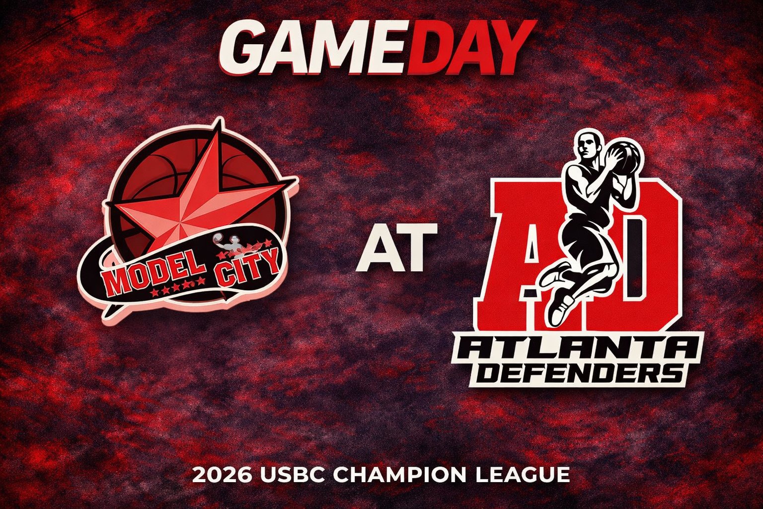 Anniston Model City BC vs Atlanta Defenders 3:00pm September 13, 2026