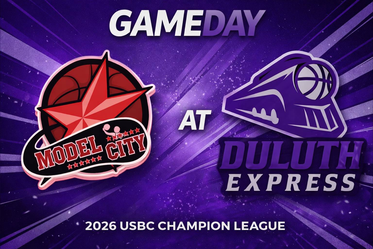 Anniston Model City BC vs Duluth Express 3:00pm August 30, 2026