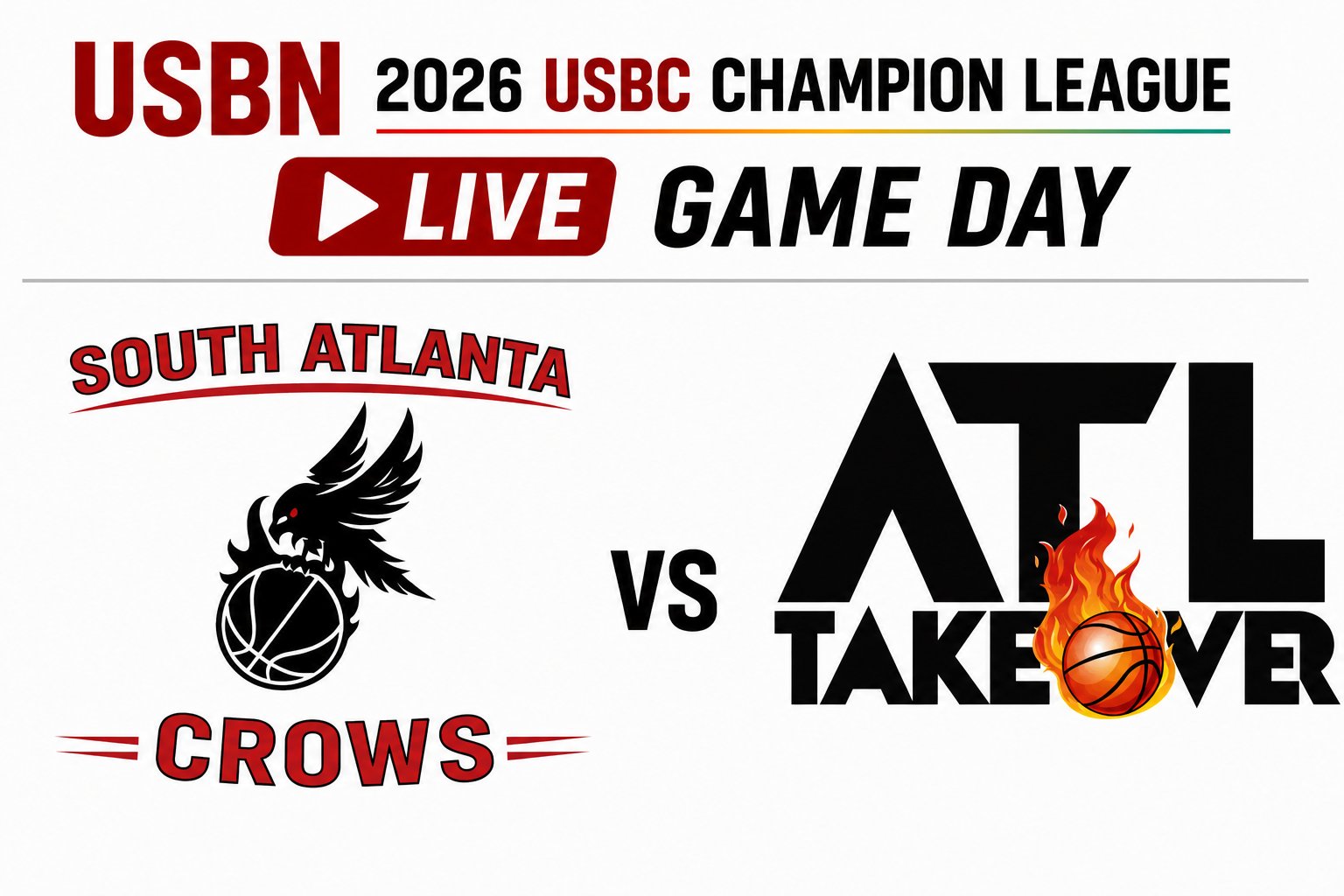 ATL TakeOver at South Atlanta Crows 3:00pm June 14, 2026