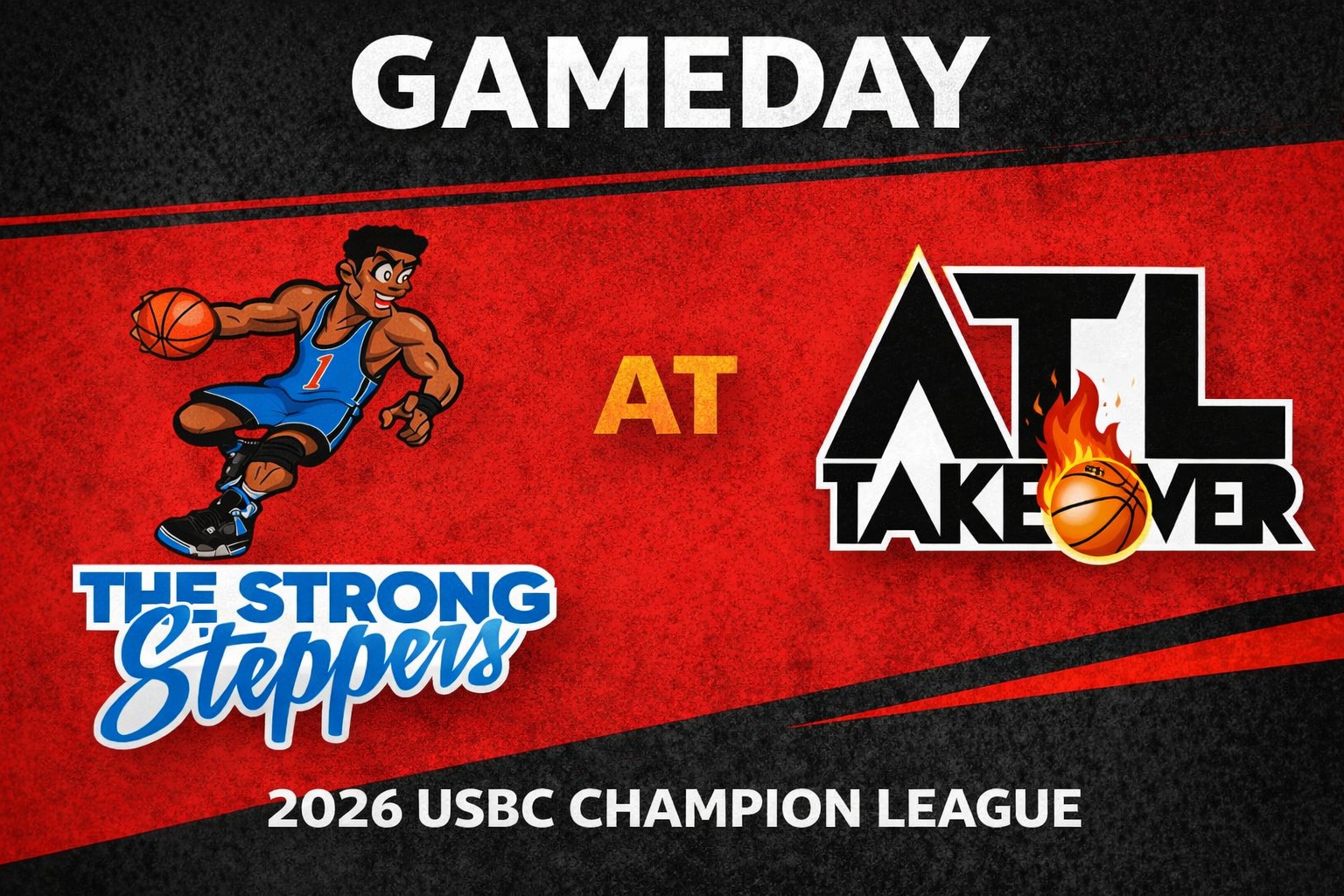 Strong Steppers vs ATL TakeOver 3:00pm October 18, 2026