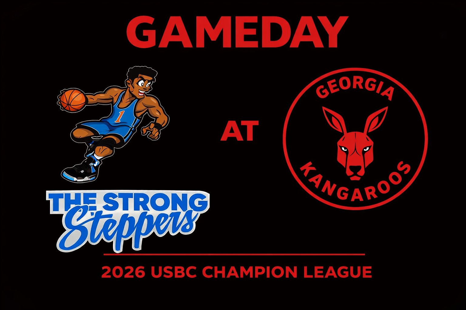 Strong Steppers vs Georgia Kangaroos 3:00pm June 14, 2026