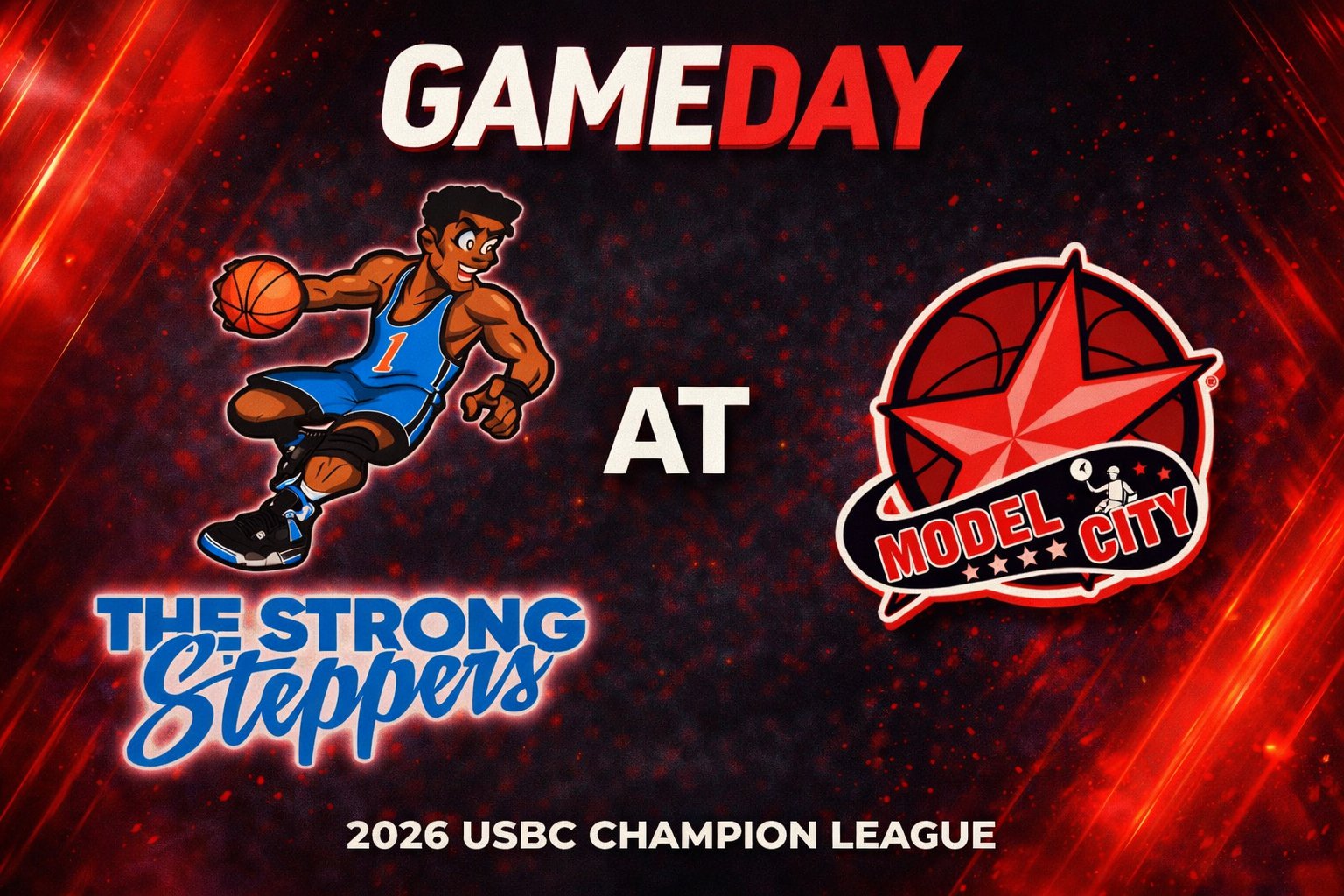 Strong Steppers vs Anniston Model City BC 3:00pm September 20, 2026