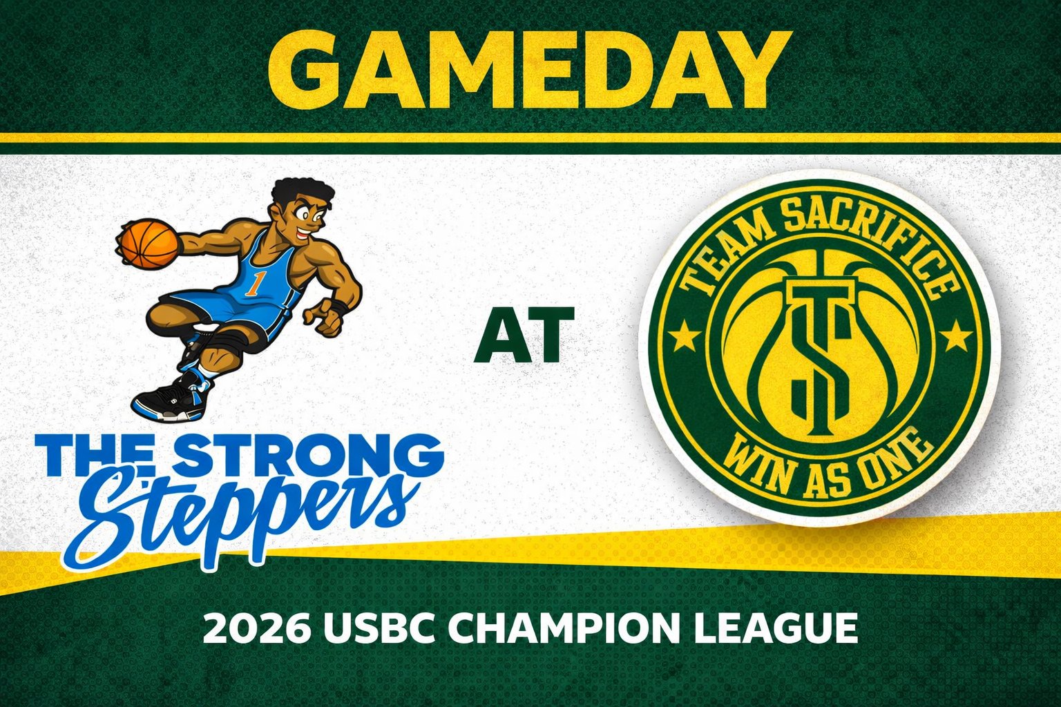 Strong Steppers vs Team Sacrifice 3:00pm July 12, 2026