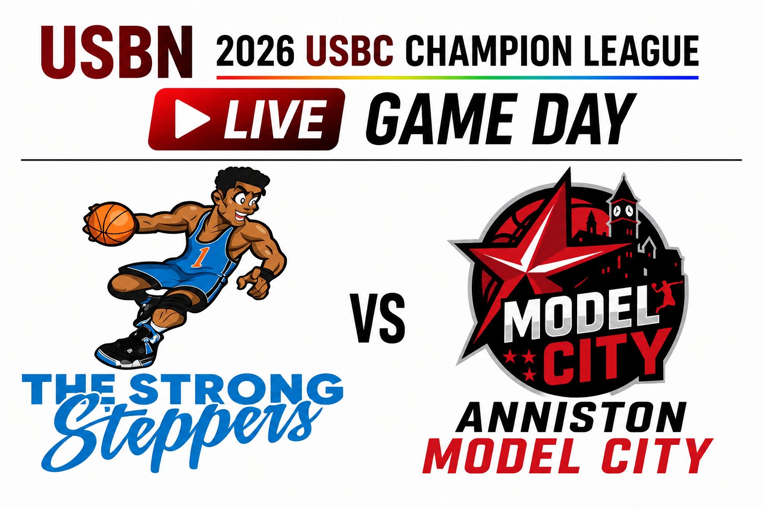 Anniston Model City at Strong Steppers 3:00pm July 5, 2026