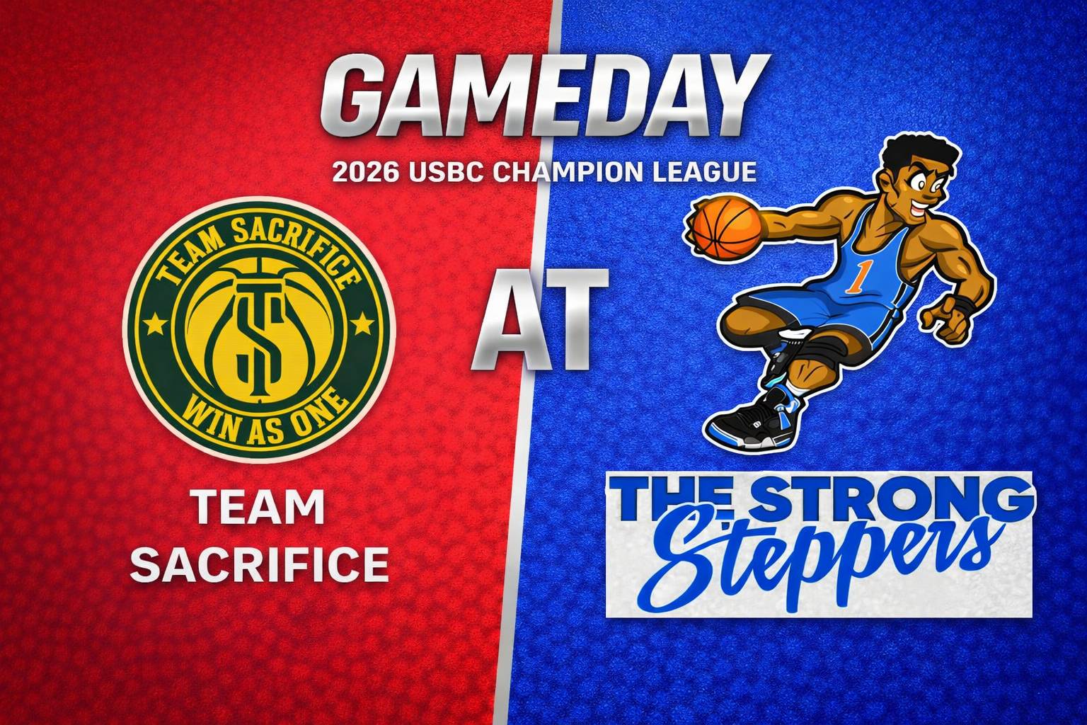 Team Sacrifice vs Strong Steppers 3:00pm September 27, 2026