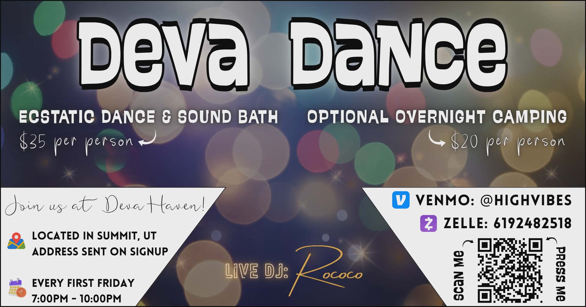 Deva Dance - First Friday Ecstatic Dance