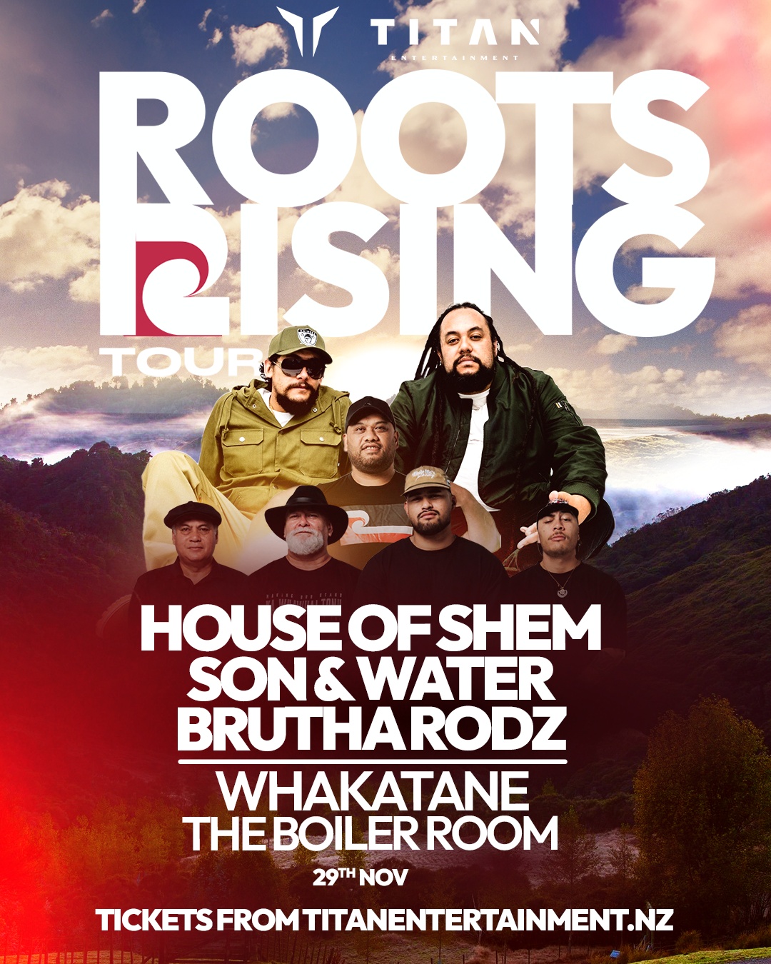 Roots Rising Tour - Whakatane