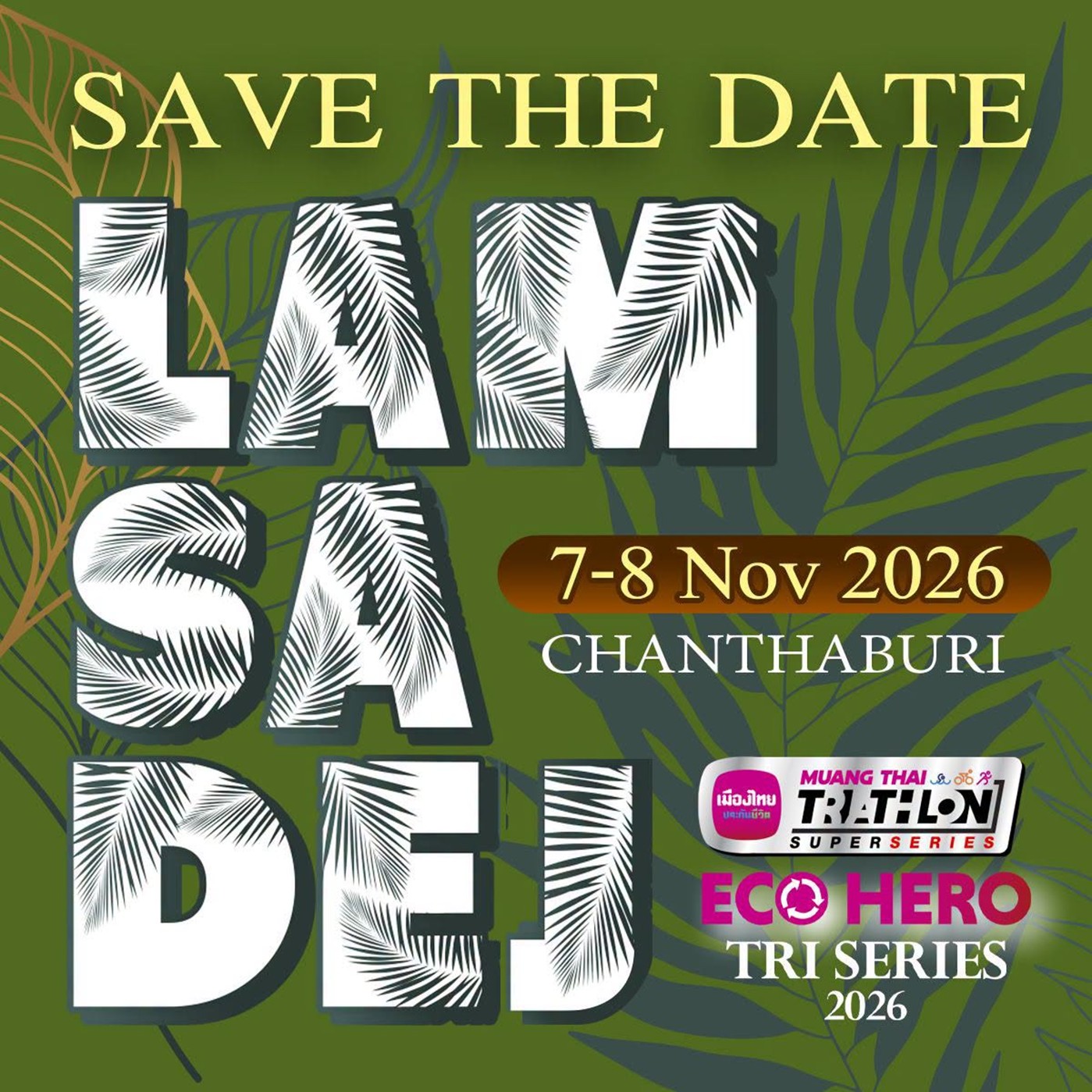 Muangthai Eco Hero Tri Series 2026 - Laem Sadet Beach, Chantaburi