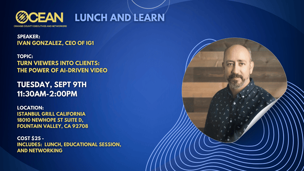 OCEAN Lunch and Learn September 9, 2025