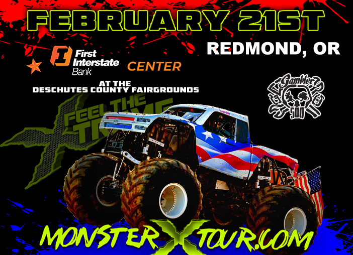 MONSTER X TOUR - REDMOND, OR - SAT 7:30PM