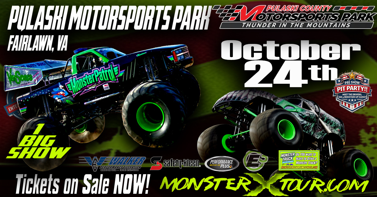 MONSTER X TOUR - FAIRLAWN, VA - SAT 7:30PM