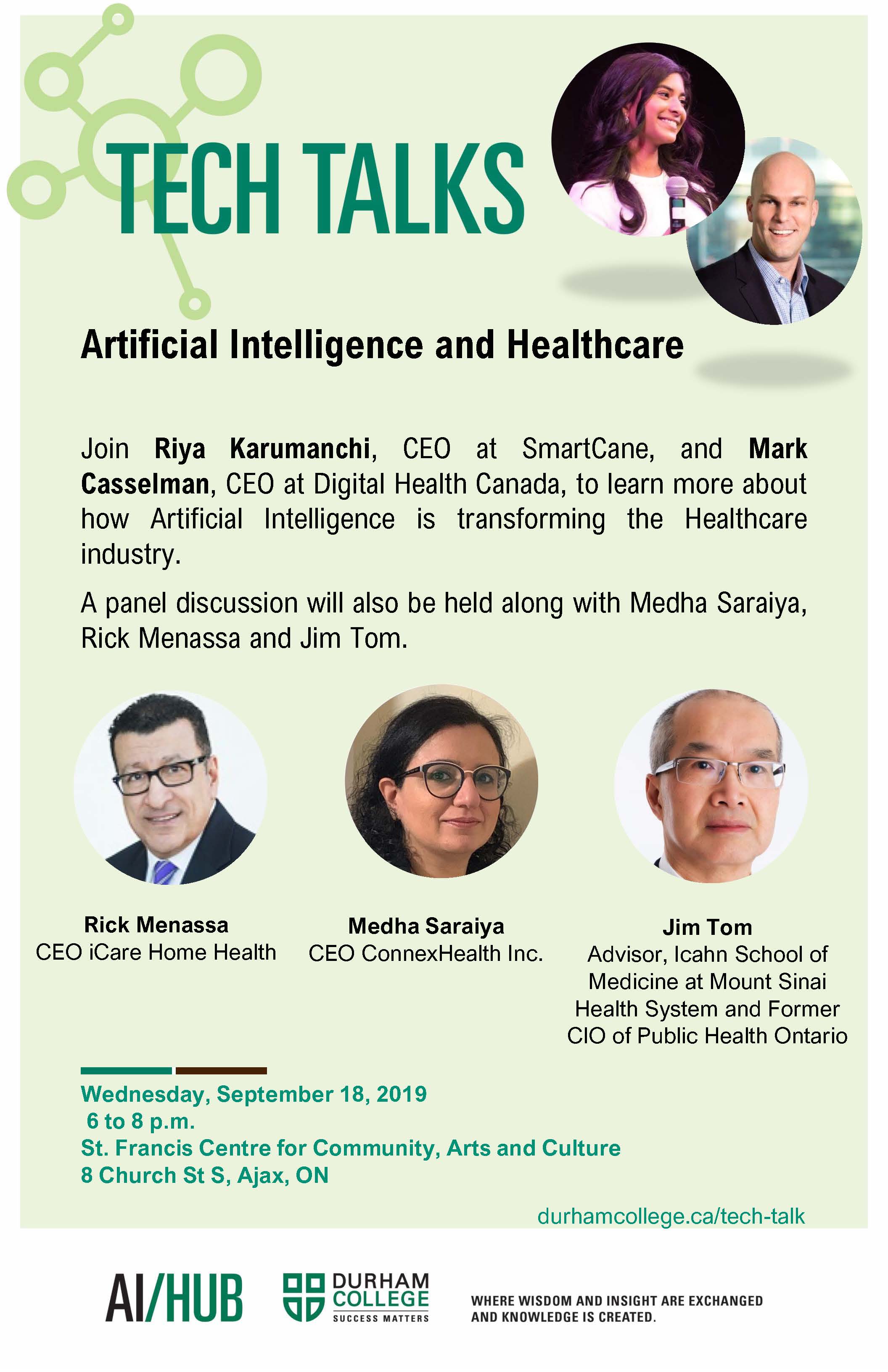 #TechTalksDC : Artificial Intelligence and Healthcare