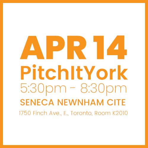 #PitchItYork APR 14 - ONLINE