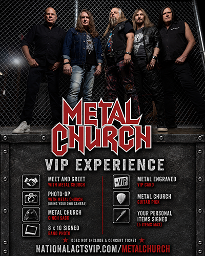 Metal Church VIP Upgrades & Concert Tix