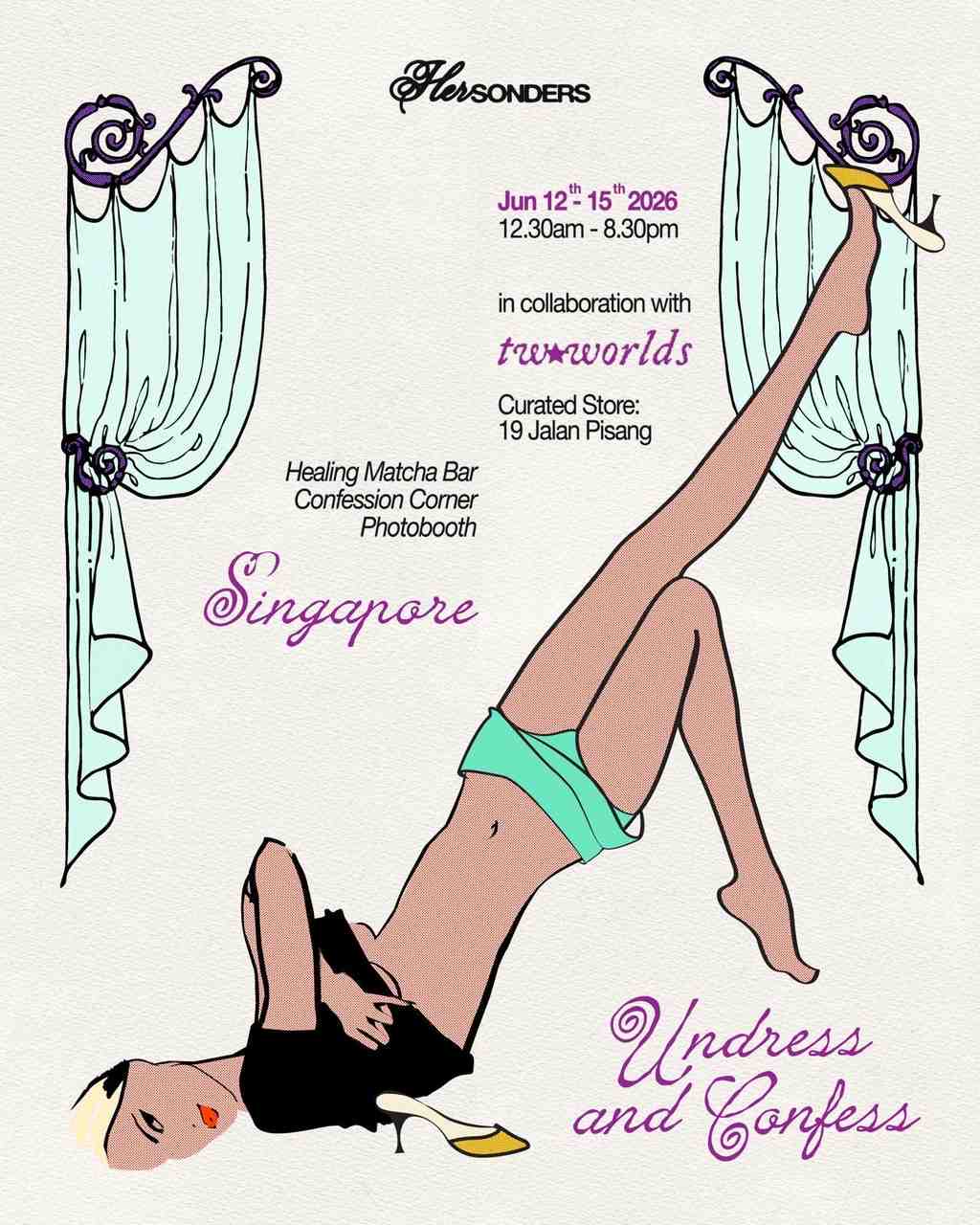 Undress and Confess at Singapore