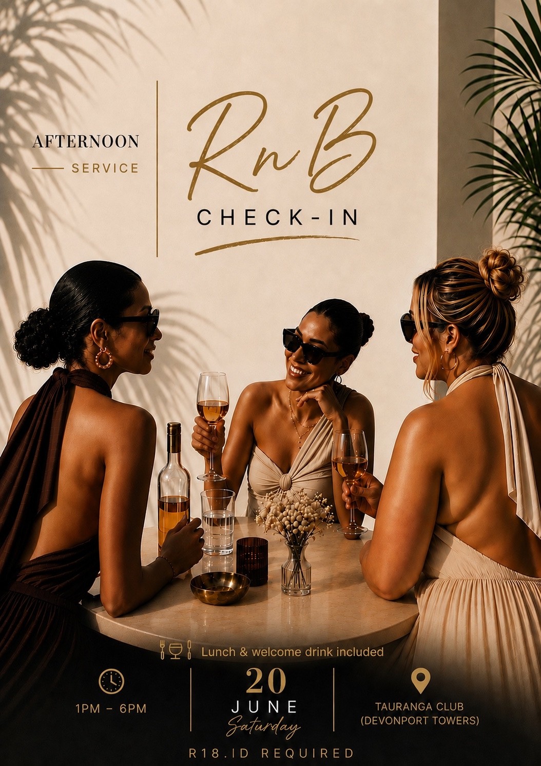 Afternoon Service - RnB Check-in