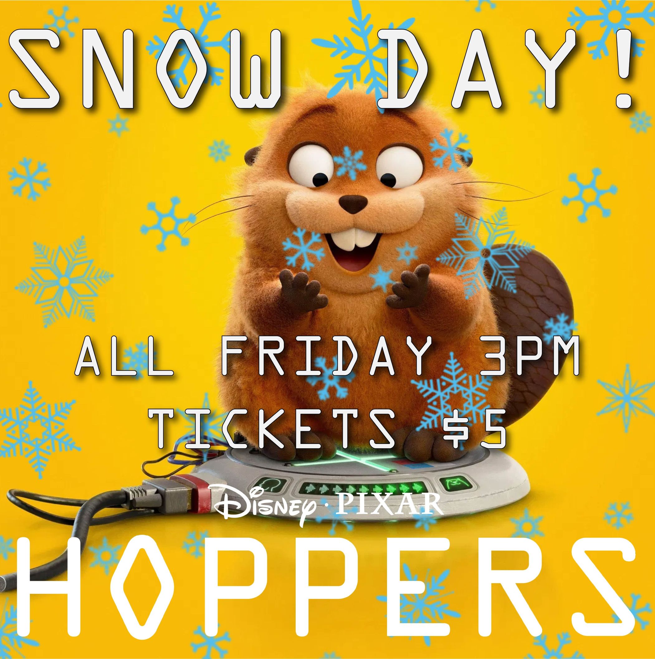 Hoppers (Friday March 13th @3pm)