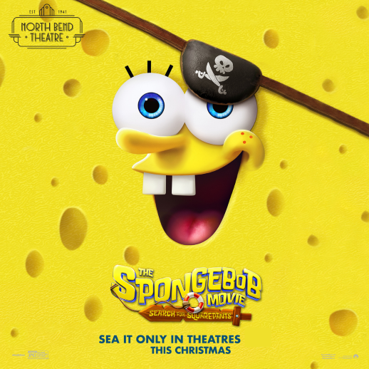 The SpongeBob Movie: Search for SquarePants (Saturday Dec. 20th @7pm)