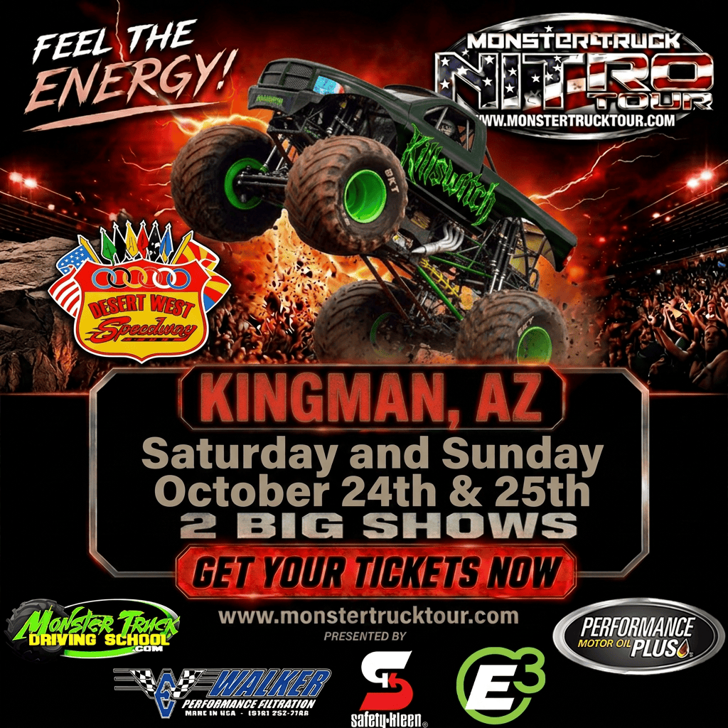 Monster Truck Nitro Tour - Kingman, AZ - 10/25/25 - 2pm