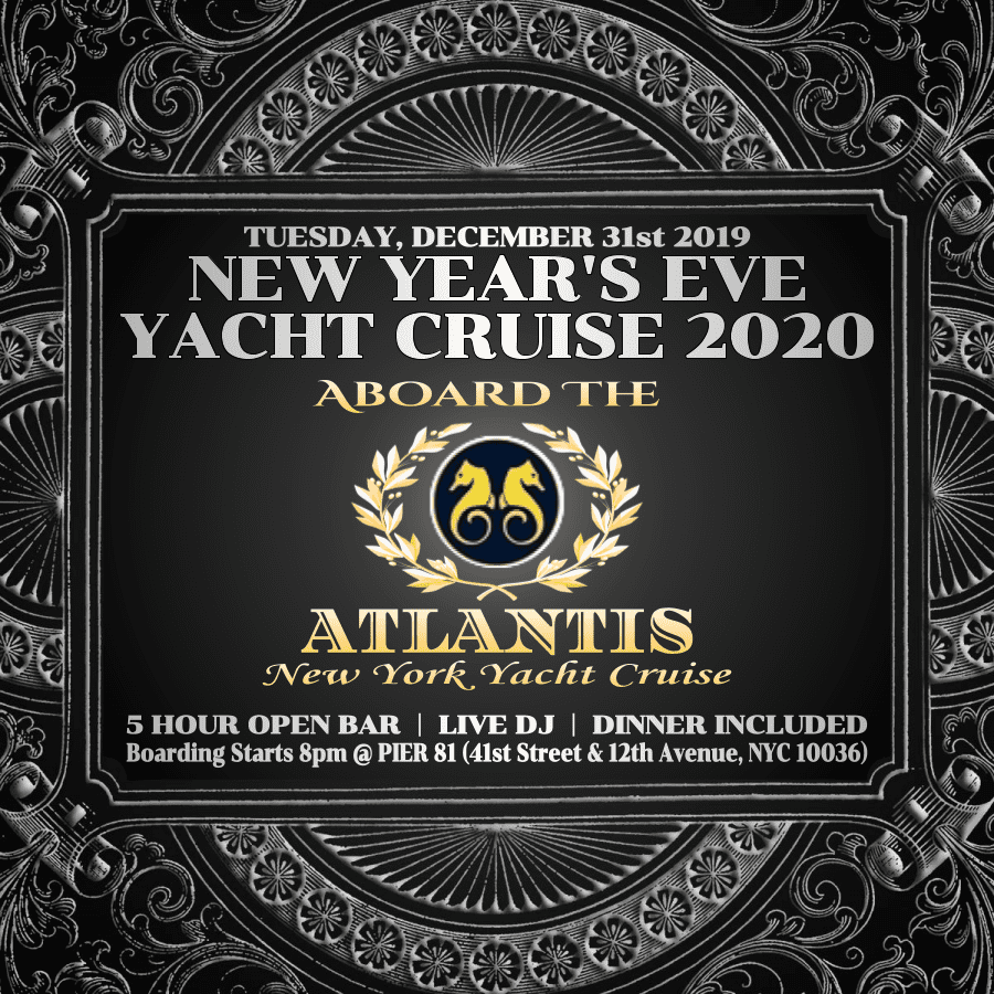 Atlantis Yacht Cruise NYE 2020