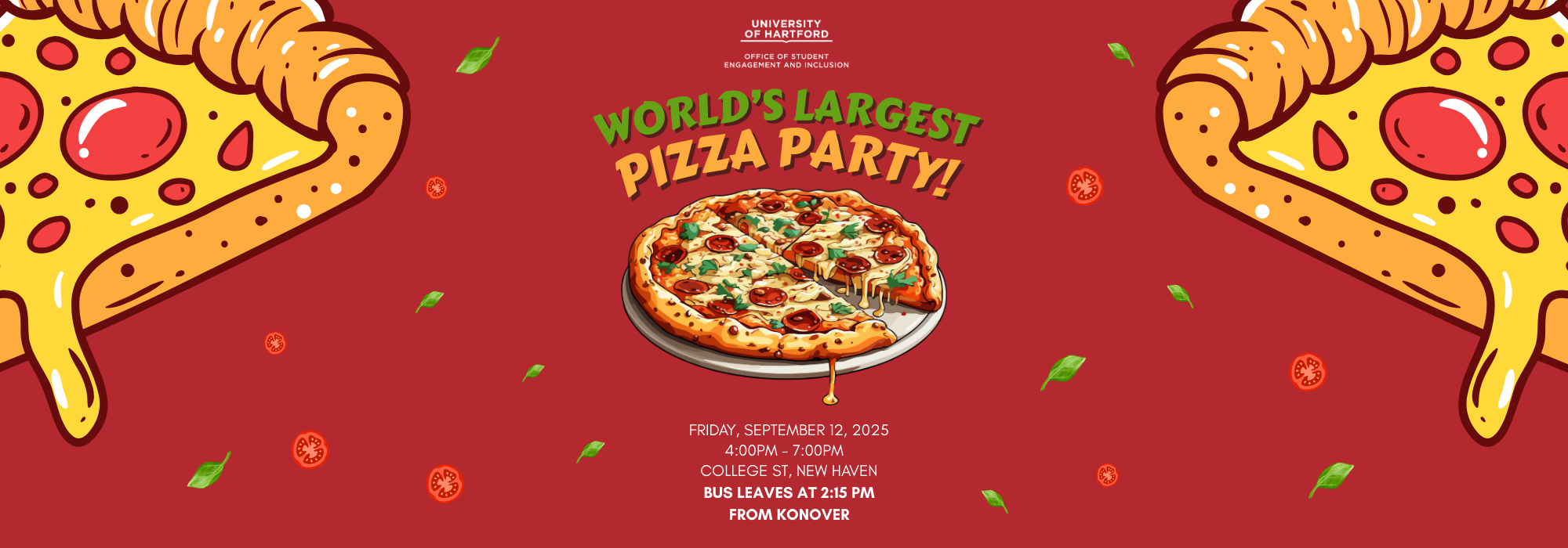 The World's Largest Pizza Party