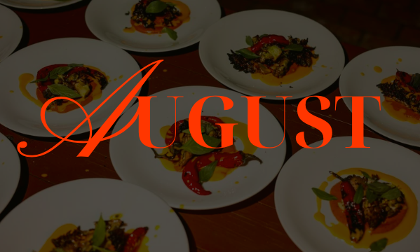 The Blank Table: August Dinner